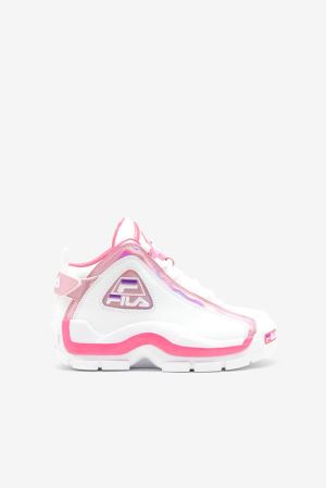 FILA Grant Hill 2 Sneakers White / Pink / Pink,Kids Shoes | CA.JUTCSG145